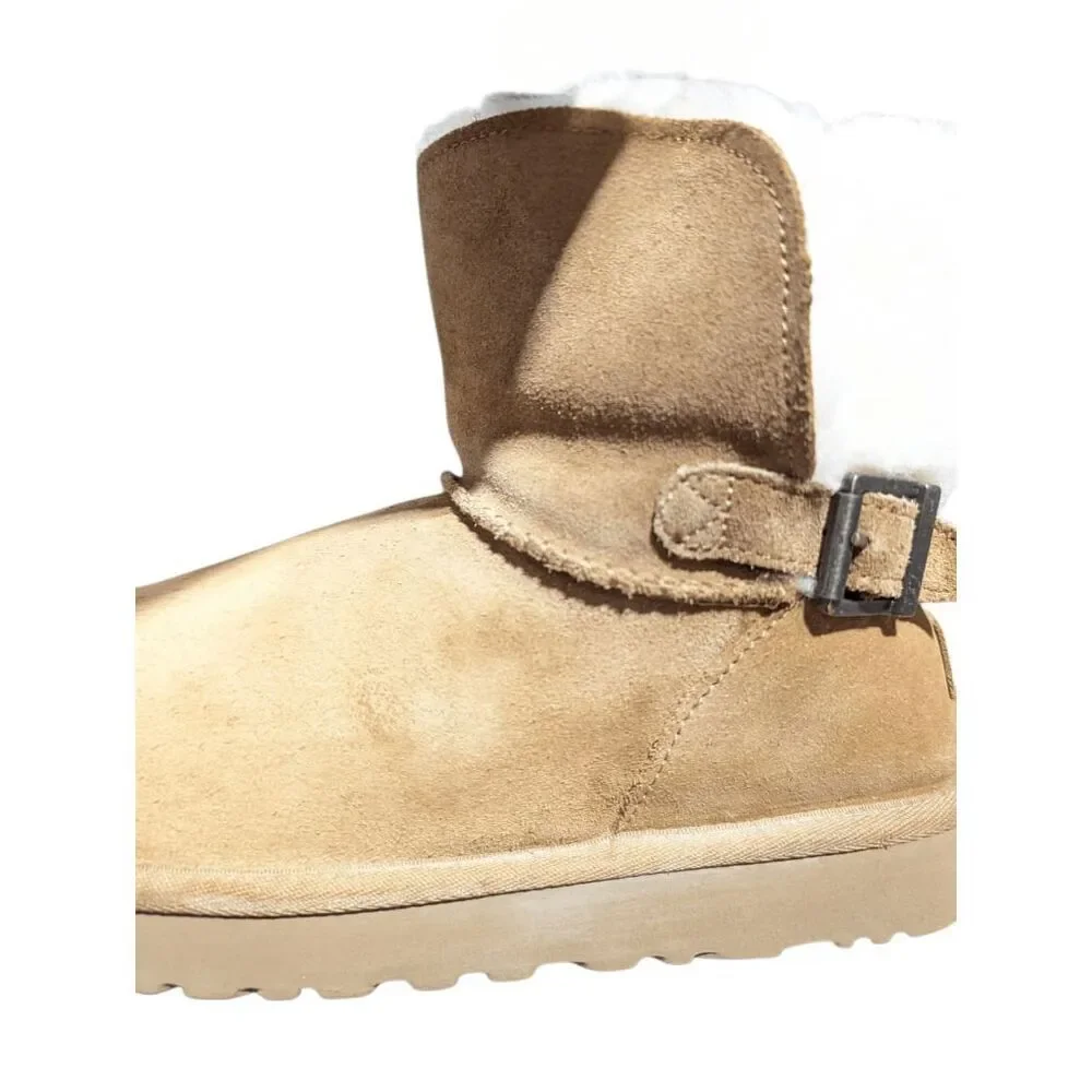 UGG Karel Mini Buckle Winter Boot Size 9